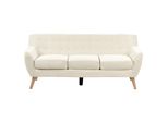 3-SITZER-SOFA Hellbeige/Hellbraun Motala