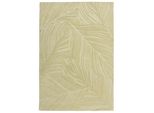 Wollteppich Leven, Floral, GrüN-Beige, 200 X 290 Cm