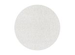 Teppich Kurzflor Ammer In Creme, Einfarbig, Ø 120 Cm