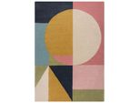 Wollteppich Deben, Geometrisch, Strahlend-Bunt, 200 X 290 Cm