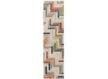 Wollteppich Esk, Geometrisch, FlorhöHe 10 Mm, Bunt, 60 X 230 Cm