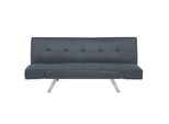 3-SITZER-SCHLAFSOFA Polsterbezug Dunkelblau Bristol