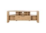ECK-TV-MÖBEL 1 Schublade Eiche Dekor - L120 Cm