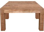 Couchtisch Möbilia "Titlis", Braun (Natur, Braun, Natur, Braun, Natur, Braun), B:60Cm H:40Cm T:60Cm, Tische, Eckige Couchtische Holz-Couchtische Couchtisch