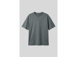 ÜBergroßEs Baumwollmischung Rundhalsausschnitt T-Shirt