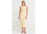 ÄRmelloses Midi-Bodycon-Kleid Mit Schlitz