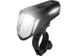 Fahrrad-Frontlicht Fischer Fahrrad "Led-Akku Frontlicht 110 Lux", Schwarz, Fahrradlampen