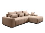 Ecksofa L Form Rivolli Beige 260/179/98 Cm – Modernes Sofa FüRs Wohnzimmer
