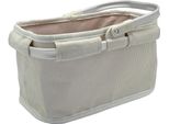 Kaufladensortiment Tanner "Kinder-Tragekorb „Pure Sand", Beige, Kaufladensortimente, Kinder, Metall, Stoff