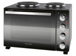 ProfiCook® Minibackofen mit Kochplatten | 32L | Umluft, Oberhitze, Unterhitze, Drehspieß | Mini Backofen mit Umluft | PC KK 1302