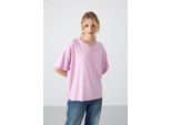 ÜBergrößE Baumwoll-Modal Rundhalsausschnitt T-Shirt