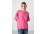 ÜBergrößE Baumwoll-Modal Rundhals T-Shirt