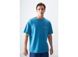 ÜBergroßEs Bedrucktes Baumwoll-Jersey-T-Shirt