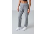 Damen Jogginghose Mit Geradem Bein Aus Fleece