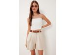 Hochtaillierte, GüRtelgüRtel, Weite Shorts