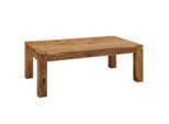Wohnling WL1.448 Couchtisch Mumbai Massivholz Akazie 60 Cm X 110 Cm X 40 Cm
