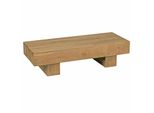 Wohnling WL1.439 Couchtisch Massivholz Akazie 120 Cm X 45 Cm X 30 Cm