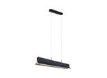 Paulmann Led Pendelleuchte "Noyan 3-Step-Dimmbar 2X24W Anthrazit", Grau (Anthrazit), 2, 1 Stk., Leuchten, 3-Stufen-Dimmbar, Led Pendelleuchte