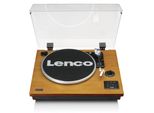 Lenco LS-55WA Plattenspieler mit BT, USB, MP3, Lautsprecher