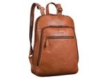Benthill Rucksack Echt Leder - Kurierrucksack Fahrradrucksack Trekkingrucksack - Damen Herren Rucksack - Lederrucksack
