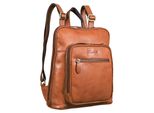 Benthill Rucksack Echt Leder Echt-Leder - Kurierrucksack Fahrradrucksack Trekkingrucksack - Damen Herren Rucksack - Lederrucksack