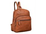 Benthill Rucksack Echt Leder Echt-Leder - Kurierrucksack Fahrradrucksack Trekkingrucksack - Damen Herren Rucksack - Lederrucksack