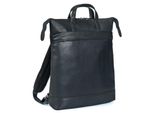 Benthill Rucksack Echt Leder Echt-Leder - Kurierrucksack Fahrradrucksack Trekkingrucksack - Damen Herren Rucksack - Lederrucksack