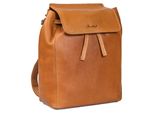 Benthill Rucksack aus Echt-Leder - Kurierrucksack Fahrradrucksack Trekkingrucksack - Damen Herren Beutel - Backpack Leder-Rucksack