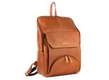Benthill Rucksack Echt Leder - Kurierrucksack Fahrradrucksack Trekkingrucksack - Damen Herren Rucksack - Lederrucksack