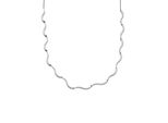Kette Mit AnhäNger Skagen "Schmuck Geschenk Edelstahl Halskette Kariana Essential Waves", Silber (Edelstahlfarben), Halsketten, Damen, Edelstahl, B: 3,8Mm, B:3,8Mm