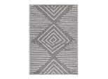 Outdoorteppich Liria, Gestreift, Grau, 120 X 170 Cm