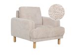 Sessel Bouclé Beige Tuve