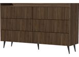 Kommode Arysa In Braun Walnuss Holzoptik 92/150/41 Cm