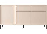 Sideboard Donna In Beige Mit Led 153/81/40 Cm