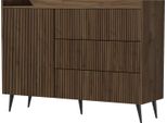 Kommode Arysa In Braun Walnuss Holzoptik 92/126/41 Cm