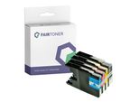 4Er Multipack Set Kompatibel FüR Brother MFC-J 825 Dw (LC-1240) Druckerpatronen