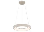 Globo Lighting HäNgeleuchte "Gallegos", Sandfarben Matt, 1, Ø 50Cm H: 120Cm, 1 Stk., Leuchten, Led HäNgeleuchte FüR Esszimmer Sandfarben, HäNgeleuchte