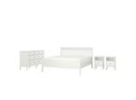 IDANÄS Schlafzimmermöbel 4er-Set