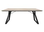 Casa Padrino Esstisch 200 x 100 x H. 76,5 cm - Luxus Esszimmermöbel