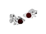 Paar Ohrstecker OSTSEE-SCHMUCK "Ostsee-Schmuck Ohrstecker Fisch Ohrstecker Fisch", Weiß, Ohrringe, Damen, 9 X 5Mm, Silber 925 (Sterlingsilber)