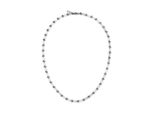 Gliederkette Liebeskind Berlin "Urban Chic", Edelstahlfarben, Halsketten, Damen, Edelstahl, L: 50 B: 5Mm, Gliederkette, B:5Mm