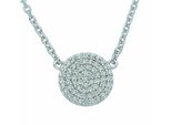 KettenanhäNger Adelia´s "AnhäNger 925 Silber Mit Zirkonia", Silber, SchmuckanhäNger, Damen, Mit Zirkonia, Silber 925 (Sterlingsilber), KettenanhäNger, SilberanhäNger