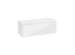 Vitra New Integra Round Waschtischunterschrank FüR Aufsatzwaschtisch Mit 1 Weiß Hochglanz,70059 70059