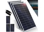 KESSER® Solarpanel Monokristallin Solarmodul Solarpanel - 18 V für 12 V Batterien, Photovoltaik - Solarzelle Solaranlage PV-Anlage Solar für Wohnwagen, Camping, Balkon, Gartenhäuser
