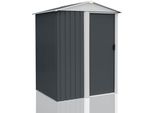 Geräteschuppen Metall Gerätelager Werkzeugschuppen Gerätehaus Gartenhaus SAFE S