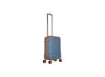 Koffer Elle "Glam", Gr. B/H/T: 39Cm X 57Cm X 23Cm, Blau, 100% Synthetik, Mehrfarbig, Koffer, Hergestellt Aus Robustem Abs Material