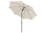 Doppler Sonnenschirm, Natur, Textil, höhenverstellbar, Knickgelenk, regenabweisend, Sonnen- & Sichtschutz, Sonnenschirme, Sonnenschirme rund