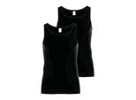 Unterhemd Ammann "2Er Pack Unterhemd Day Classic", Herren, Gr. 8, N-Gr, Schwarz, Obermaterial: 100% Baumwolle Co., Unterhemden Unterhemd