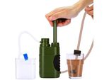 Portable Wasserfilter - 5000 l Wasserfilterfähigkeit - Outdoor-Wasserreinigungssystem - Handgeklappter Wasserfilter - Ideal für Campingausflüge
