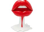 Dekoobjekt Kare Design "Hot Lips", Rot, B:20,5Cm H:25,5Cm T:14Cm, Polyresin, Dekofiguren, Verschiedene Farben & GrößEn